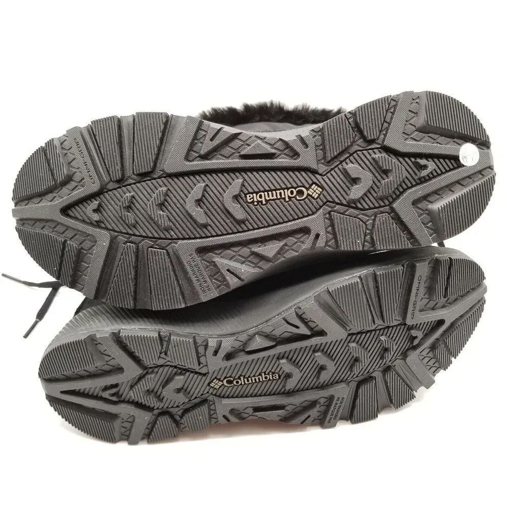 Columbia Womens‎ Slopeside Village Omni-Heat Hi Snow Boots Size 7  8 Black/Mud